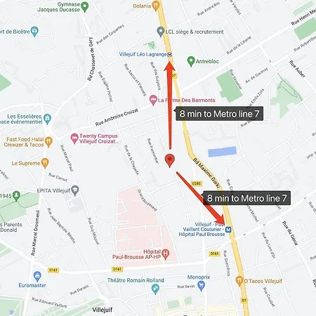 Le Nid Doux - Proche Paris & Metro Apartment *