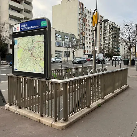 Διαμέρισμα Le Nid Doux Avec Ac - Proche Paris & Metro Villejuif